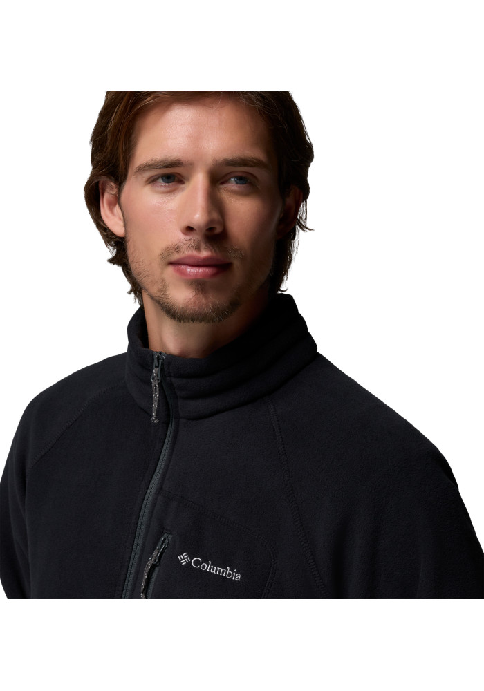 Columbia Ανδρική Ζακέτα Fast Trek II Full Zip Fleece Black - tokatlis.gr