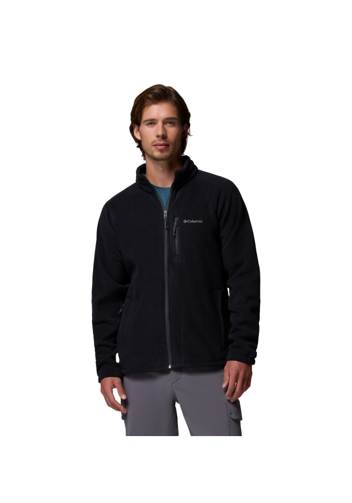 Columbia Ανδρική Ζακέτα Fast Trek II Full Zip Fleece Black - tokatlis.gr