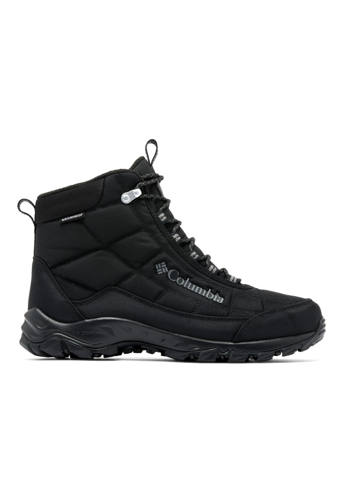 Ανδρικό αδιάβροχο χειμερινό μποτάκι Columbia Firecamp II Waterproof με ύφασμα Cordura και μόνωση 200g