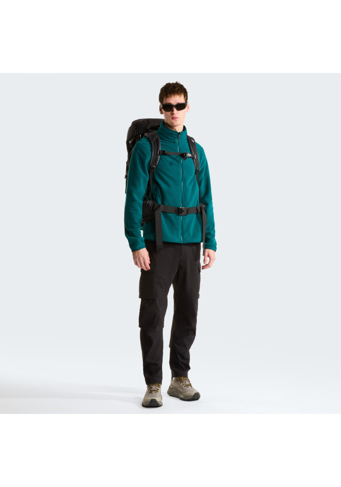 Ανδρική fleece ζακέτα The North Face Glacier Full-Zip Fleece με όρθιο γιακά και κεντρικό φερμουάρ