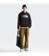 Ανδρικό φούτερ με κουκούλα The North Face Essential Drew Peak Regular Hoodie με κεντημένο λογότυπο στο στήθος σε πλάγια όψη