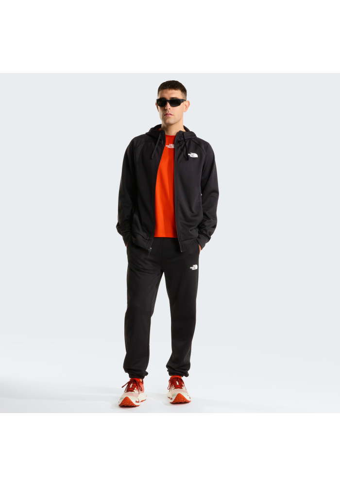 Ανδρική αθλητική ζακέτα με κουκούλα The North Face Reaxion 2.0 Full-Zip Hoodie με ανάγλυφη εσωτερική επένδυση fleece