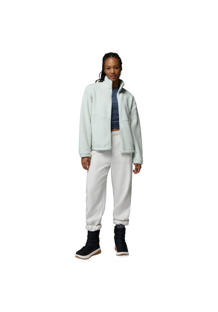 Γυναικεία ζακέτα fleece Timber Meadow MTR Fleece Full Zip σε χρώμα Tea Light με ψηλό γιακά