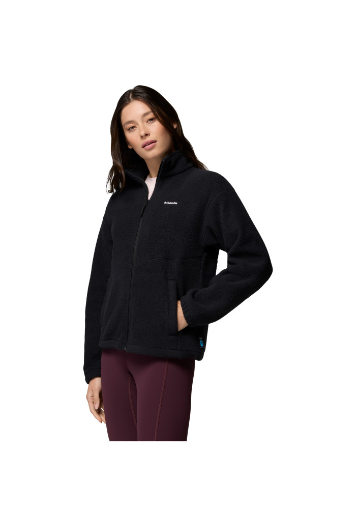 Γυναικεία ζακέτα fleece Timber Meadow MTR Fleece Full Zip σε χρώμα Tea Light με ψηλό γιακά
