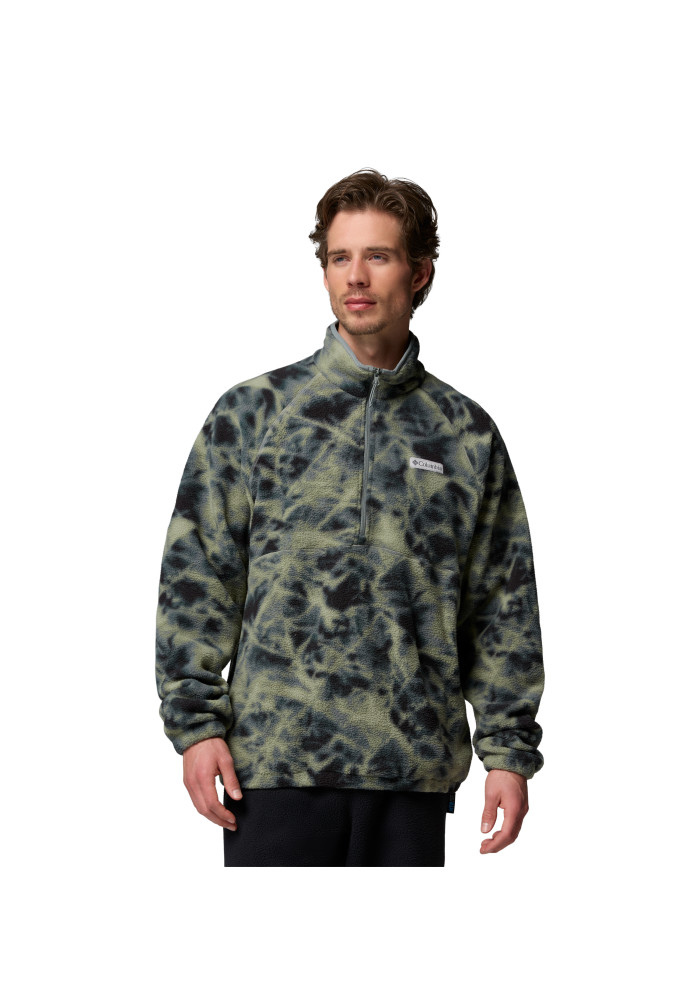 Columbia Timber Crest MTR Printed Half Zip Ανδρικό Sherpa Fleece | tokatlis.gr
