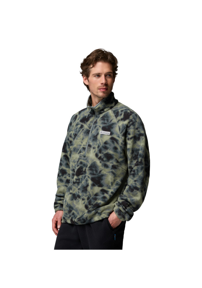 Columbia Timber Crest MTR Printed Half Zip Ανδρικό Sherpa Fleece | tokatlis.gr