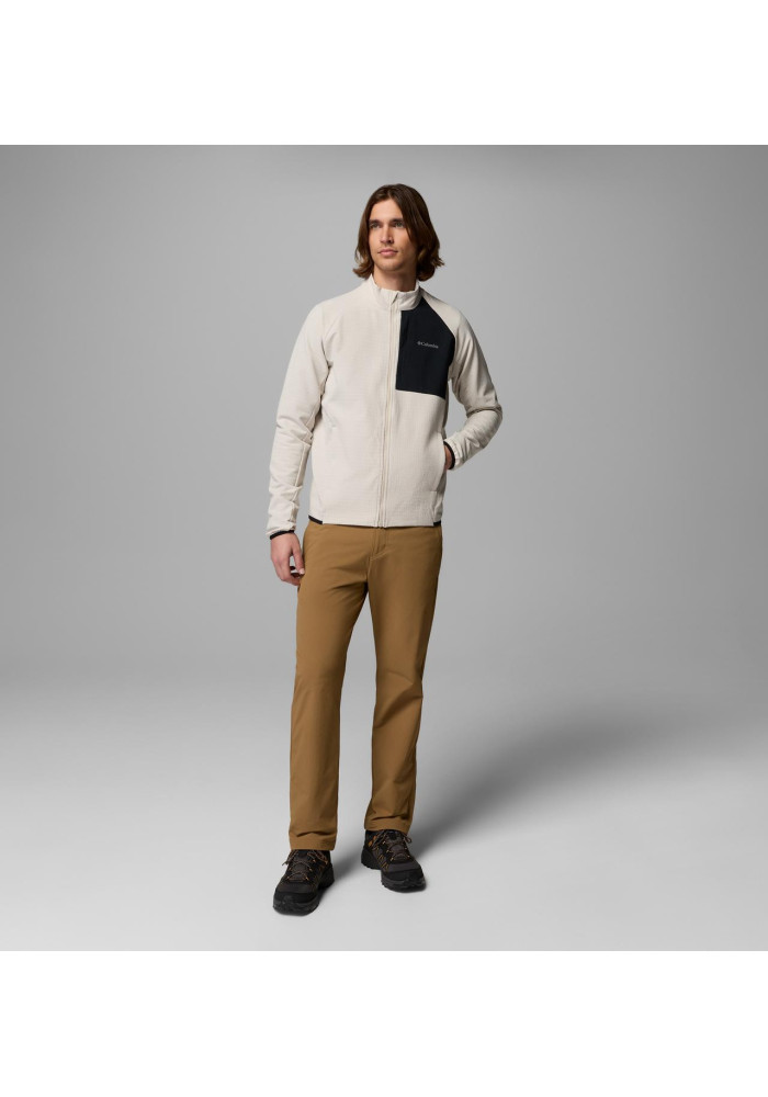 Ανδρική τεχνική ζακέτα Columbia Superior Summit™ Grid Fleece Jacket με ενισχυμένη τσέπη στήθους και ψηλό γιακά