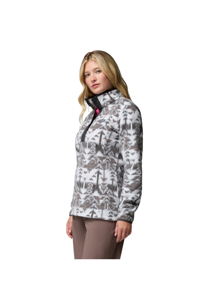 Columbia Benton Springs Printed Half Snap Γυναικείο Fleece 250g | tokatlis.gr