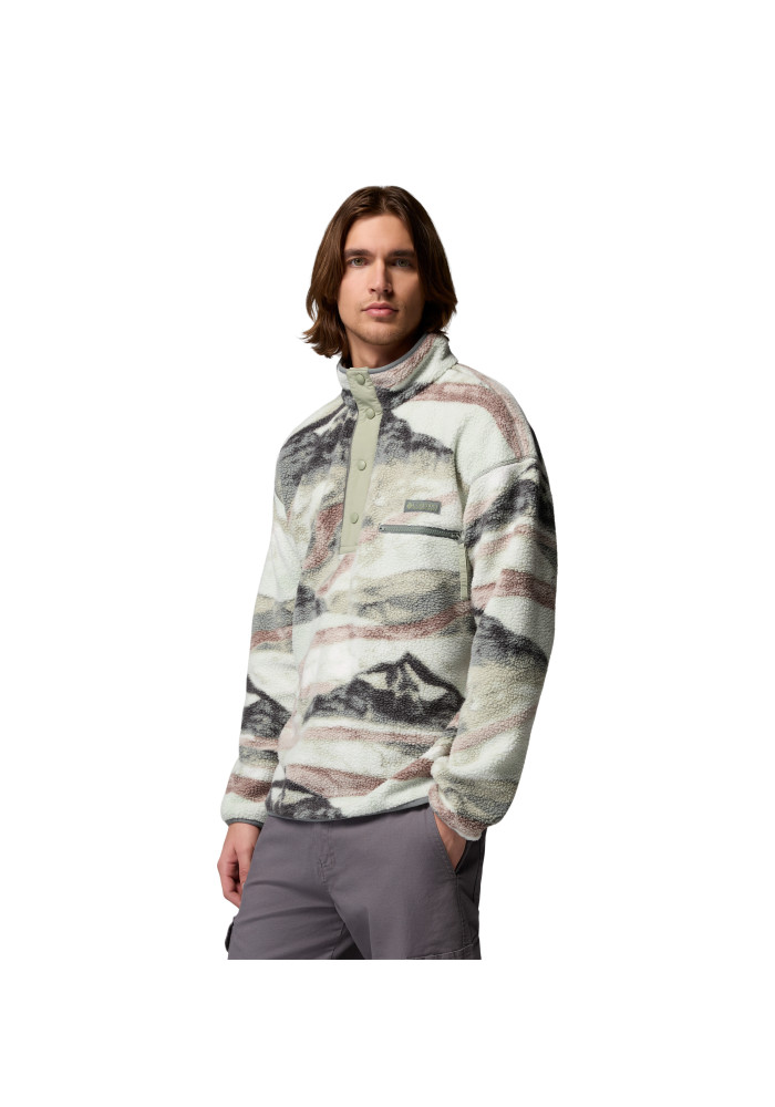 Columbia Ανδρική Μπλούζα Helvetia II Printed Half Snap Fleece - tokatlis.gr