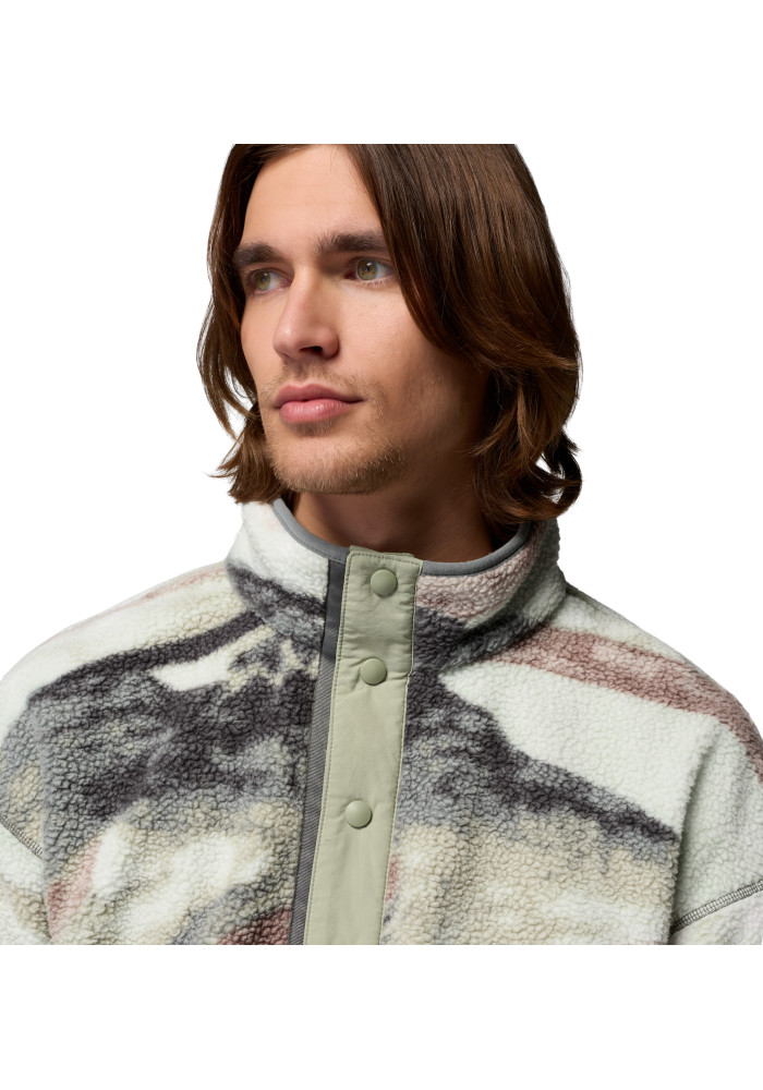 Columbia Ανδρική Μπλούζα Helvetia II Printed Half Snap Fleece - tokatlis.gr
