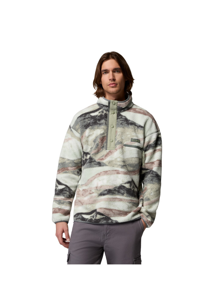 Columbia Ανδρική Μπλούζα Helvetia II Printed Half Snap Fleece - tokatlis.gr