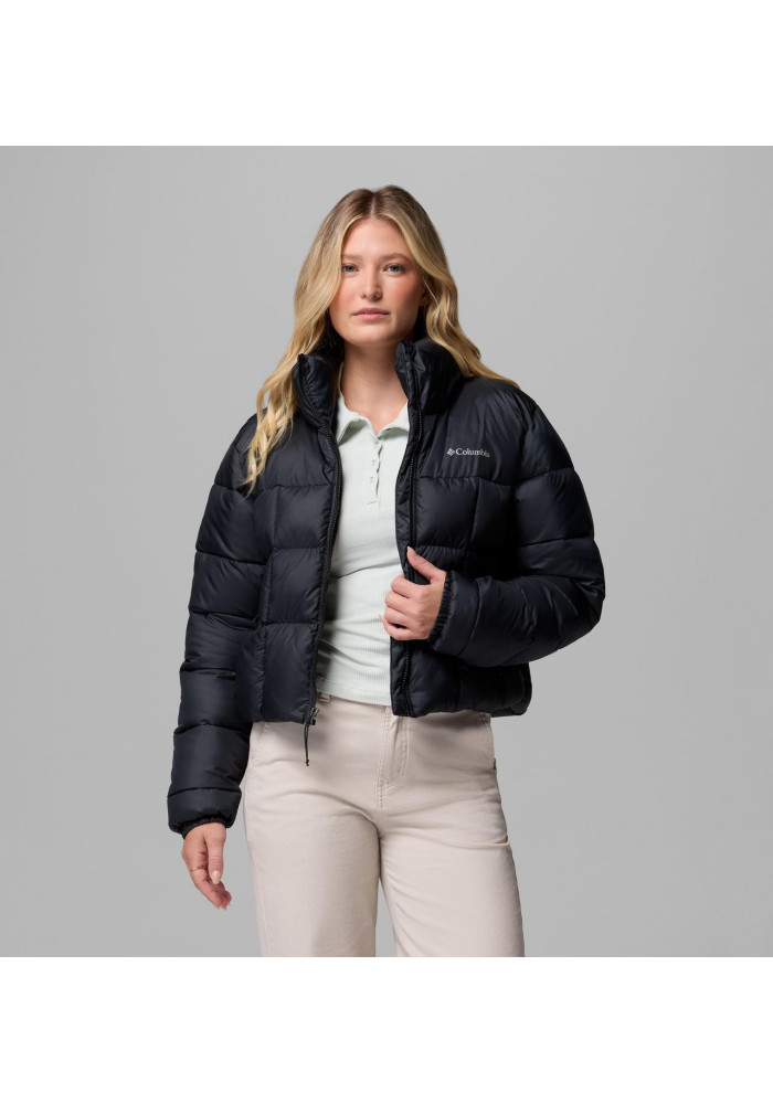 Columbia Puffect III Cropped Puffer Γυναικείο Κοντό Μπουφάν Omni-Shield | tokatlis.gr