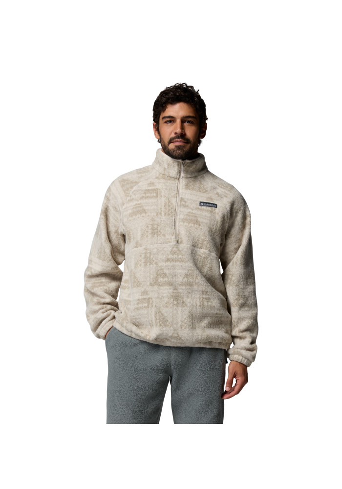 Columbia Timber Crest MTR Printed Half Zip Ανδρικό Sherpa Fleece | tokatlis.gr