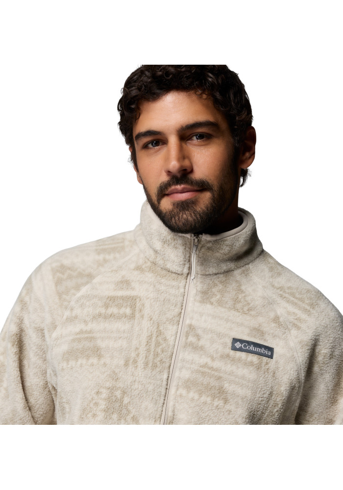 Columbia Timber Crest MTR Printed Half Zip Ανδρικό Sherpa Fleece | tokatlis.gr