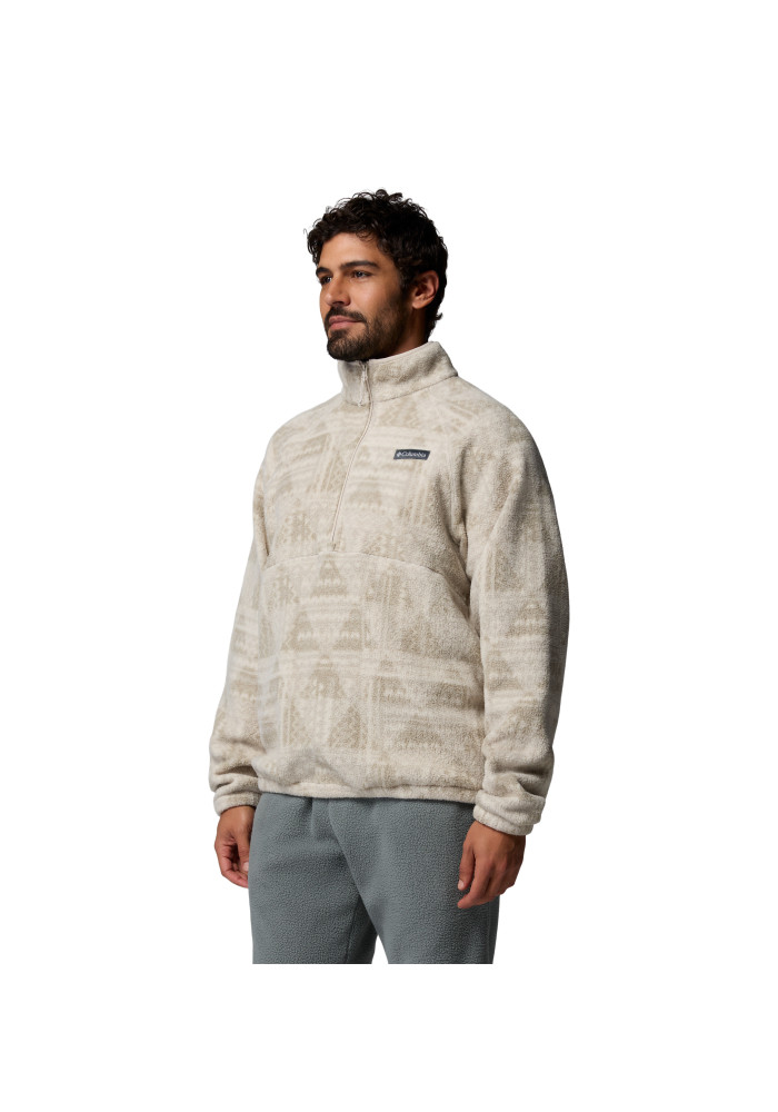 Columbia Timber Crest MTR Printed Half Zip Ανδρικό Sherpa Fleece | tokatlis.gr