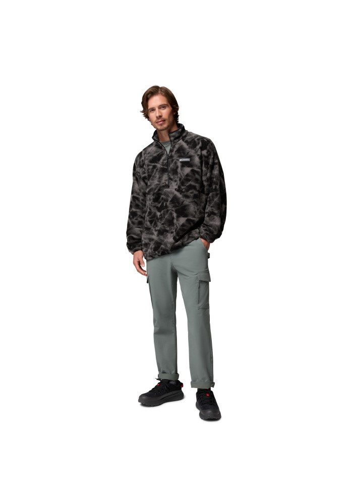 Columbia Timber Crest MTR Printed Half Zip Ανδρικό Sherpa Fleece | tokatlis.gr