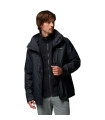 Columbia Ανδρικό Μπουφάν Watertight 3-in-1 Waterproof Black