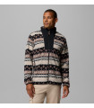 Columbia Ανδρική Ζακέτα Sequoia Grove™ II FZ Printed Fleece Black Wizard
