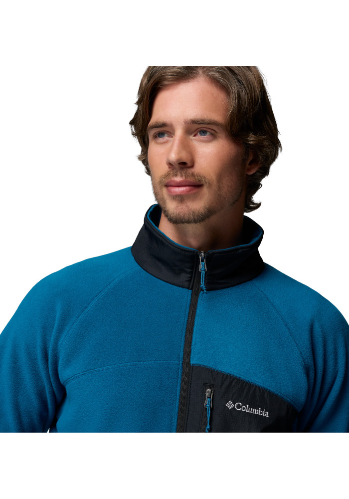 Columbia Fast Trek Overlay Ανδρική Ζακέτα Fleece 100% Recycled | tokatlis.gr