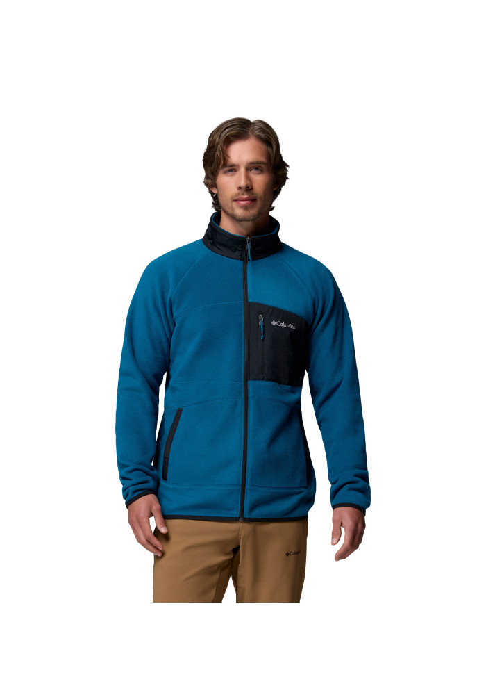 Columbia Fast Trek Overlay Ανδρική Ζακέτα Fleece 100% Recycled | tokatlis.gr