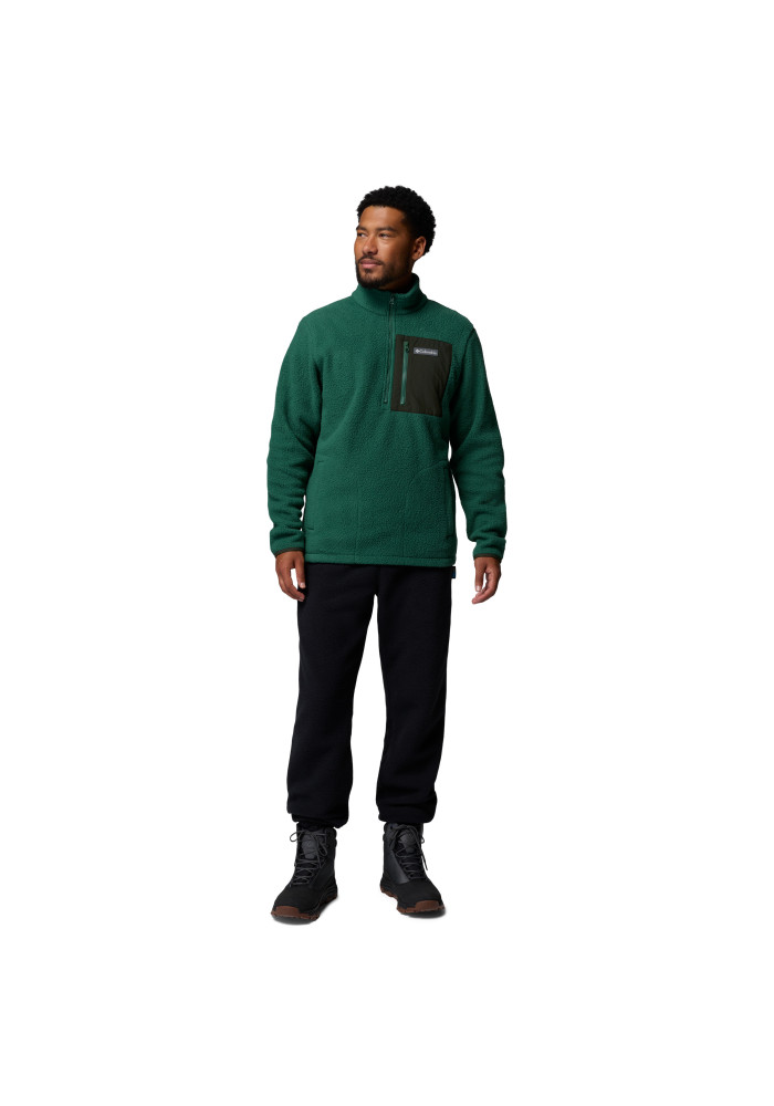 Columbia Jasper Ridge Pebbled Fleece Ανδρική Μπλούζα Half Zip | tokatlis.gr