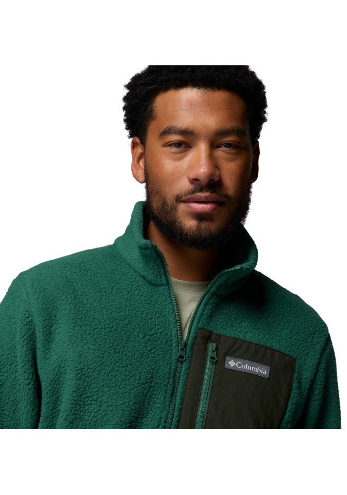 Columbia Jasper Ridge Pebbled Fleece Ανδρική Μπλούζα Half Zip | tokatlis.gr