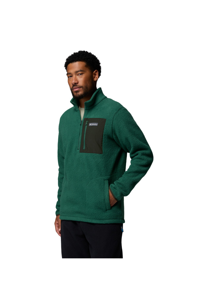 Columbia Jasper Ridge Pebbled Fleece Ανδρική Μπλούζα Half Zip | tokatlis.gr