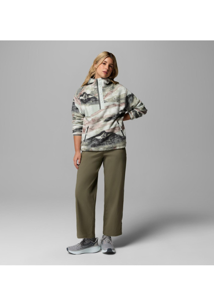 Columbia Helvetia II Sherpa Printed Γυναικείο Φούτερ Hoodie | tokatlis.gr