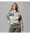 Columbia Γυναικεία Μπλούζα Helvetia II Sherpa Fleece Printed Hoodie Sedona Sage