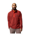 Columbia Ανδρική Μπλούζα Helvetia Streetwear Fleece Red Oxide