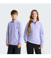 The North Face Εφηβική Μπλούζα  Glacier 1/4 Zip Fleece Pale Plum