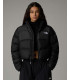 The North Face Cropped Saikuru Γυναικείο Κοντό Μπουφάν WindWall Ecofluff | tokatlis.gr