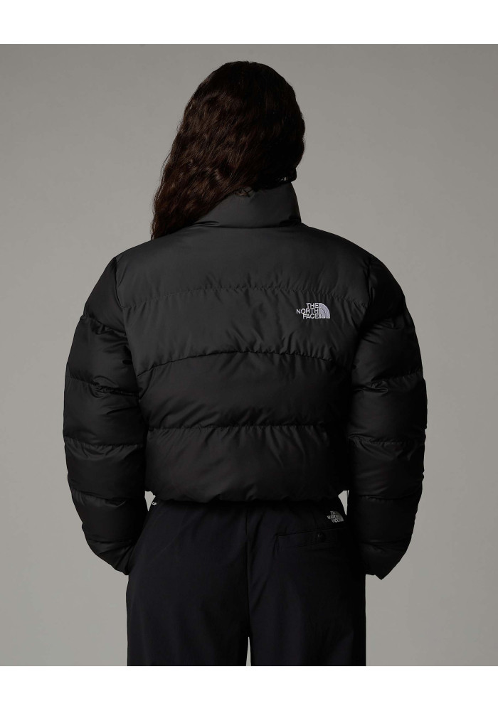 The North Face Cropped Saikuru Γυναικείο Κοντό Μπουφάν WindWall Ecofluff | tokatlis.gr