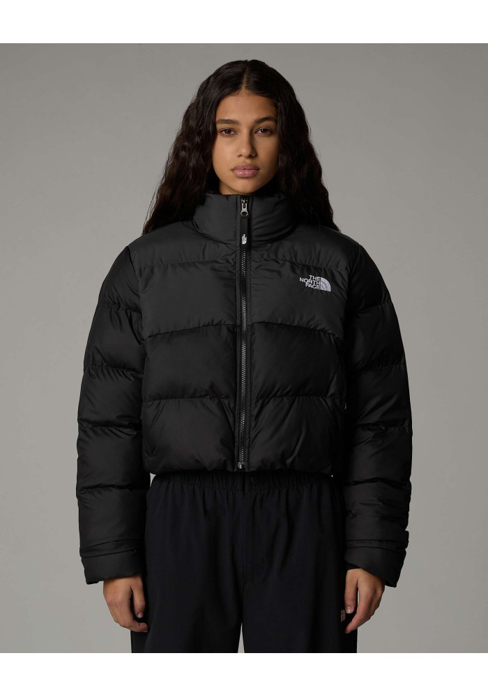 The North Face Cropped Saikuru Γυναικείο Κοντό Μπουφάν WindWall Ecofluff | tokatlis.gr