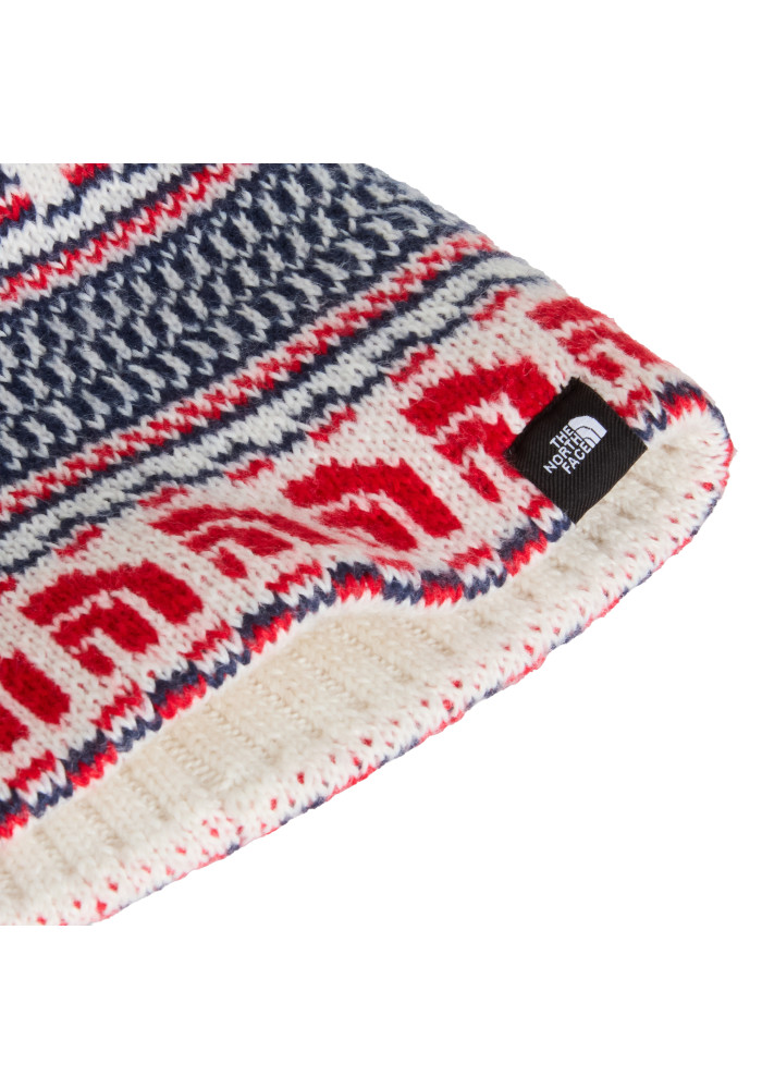 The North Face Cabin Ski Tuke Unisex Πλεκτός Σκούφος με Αποσπώμενο Πον-Πον | tokatlis.gr