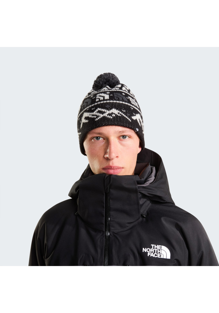 The North Face Cabin Ski Tuke Unisex Πλεκτός Σκούφος με Αποσπώμενο Πον-Πον | tokatlis.gr