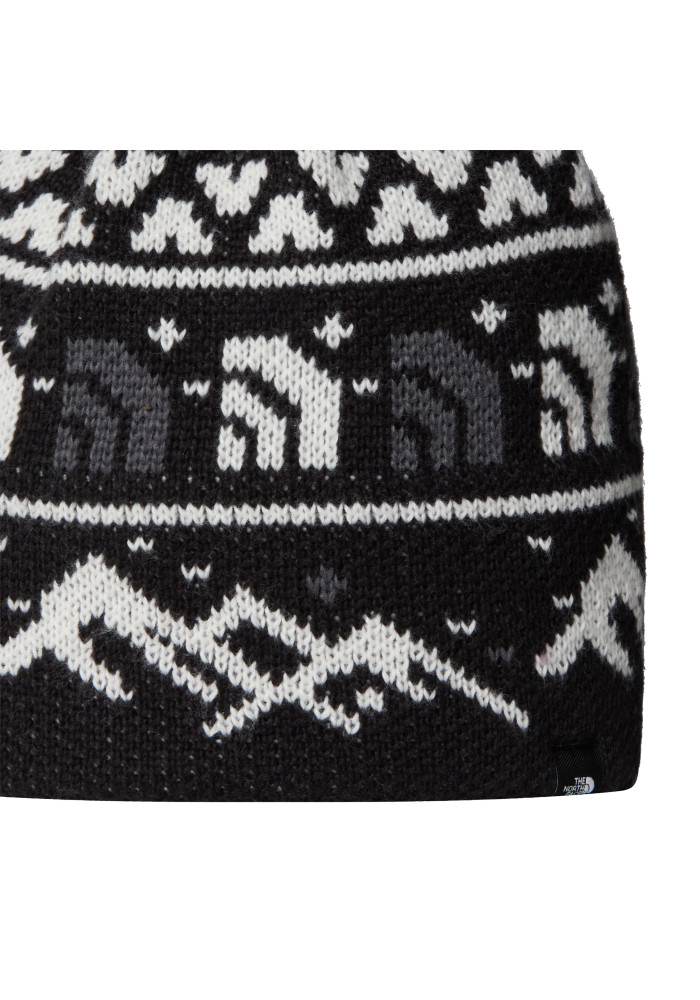 The North Face Cabin Ski Tuke Unisex Πλεκτός Σκούφος με Αποσπώμενο Πον-Πον | tokatlis.gr