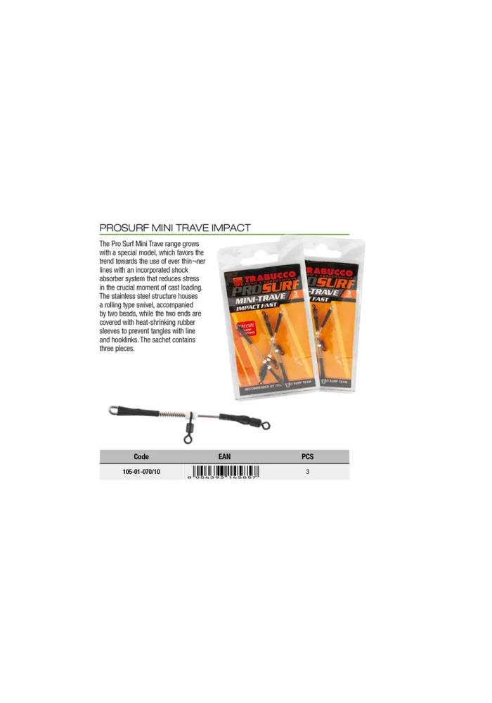Trabucco Travetto Pro Surf Mini Trave Impact