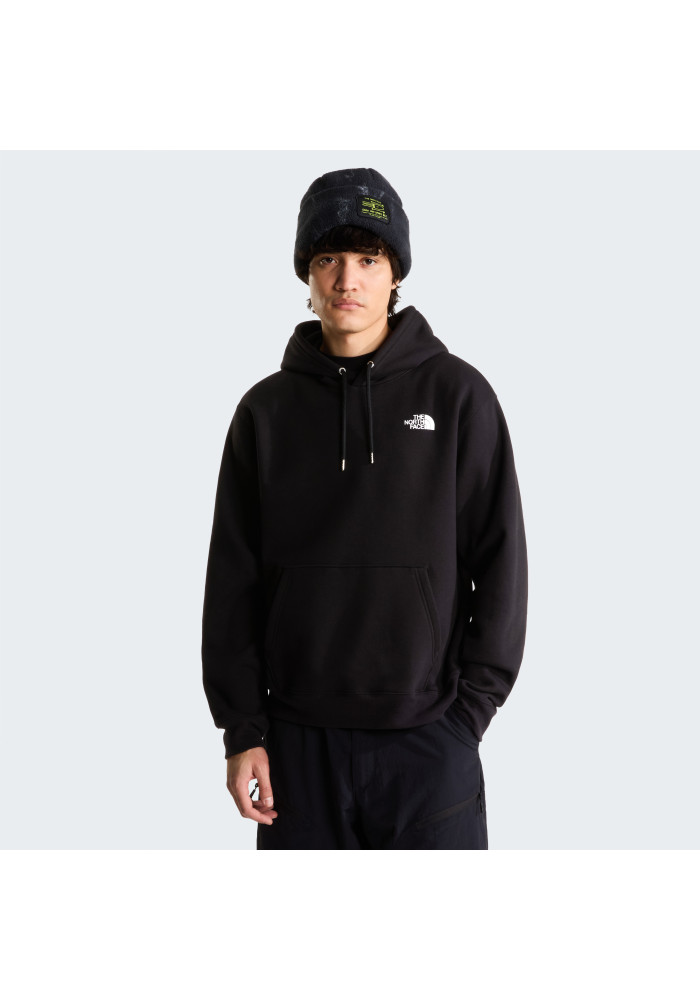 Unisex Φούτερ The North Face Tested And Proven Relaxed Hoodie Μαύρο | tokatlis.gr