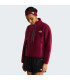 The North Face Γυναικεία Μπλούζα Fleeski 1/4 Zip Burgundy Crush