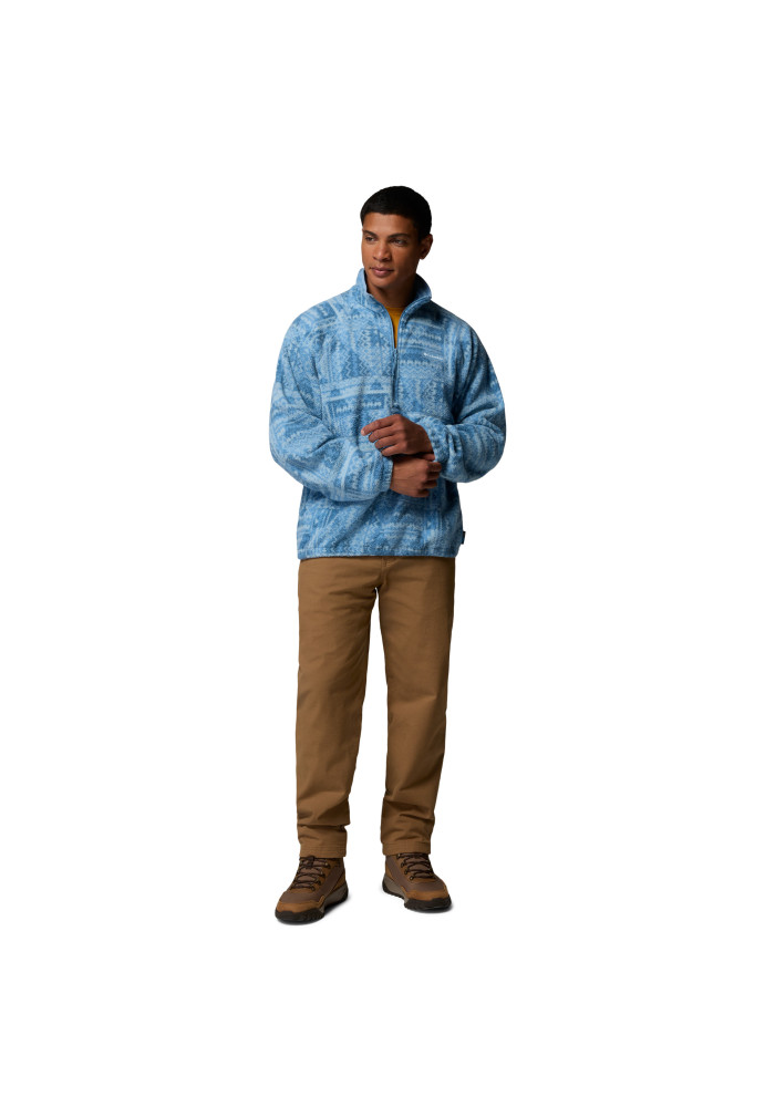Columbia Timber Crest MTR Printed Half Zip Ανδρικό Sherpa Fleece | tokatlis.gr