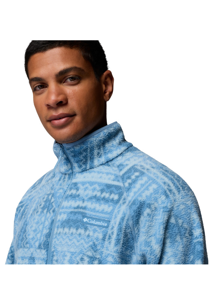 Columbia Timber Crest MTR Printed Half Zip Ανδρικό Sherpa Fleece | tokatlis.gr
