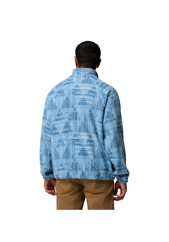 Columbia Timber Crest MTR Printed Half Zip Ανδρικό Sherpa Fleece | tokatlis.gr