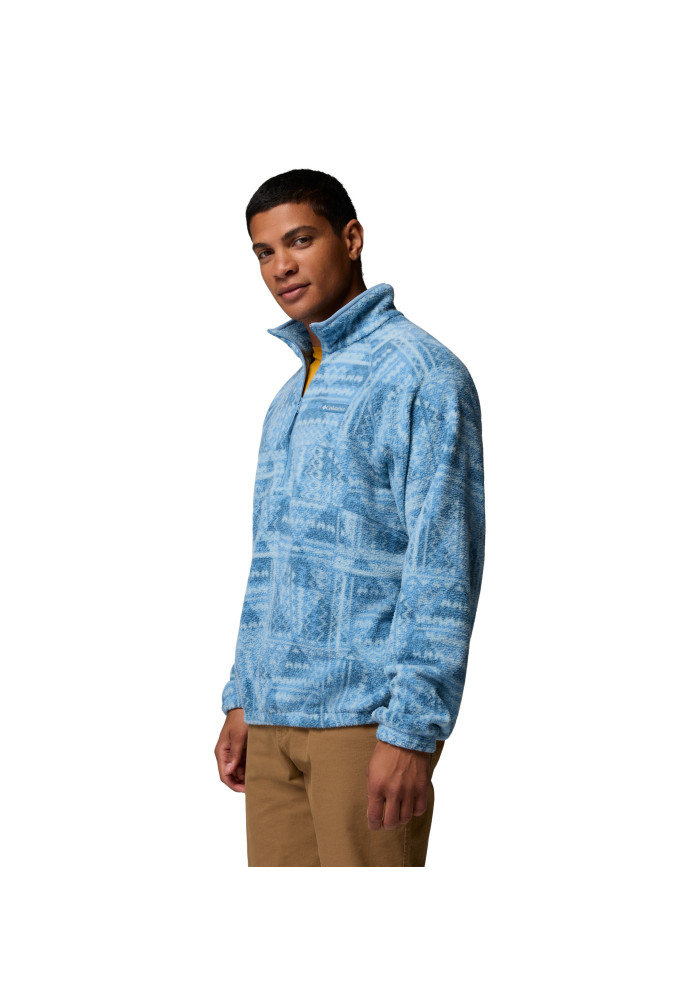 Columbia Timber Crest MTR Printed Half Zip Ανδρικό Sherpa Fleece | tokatlis.gr