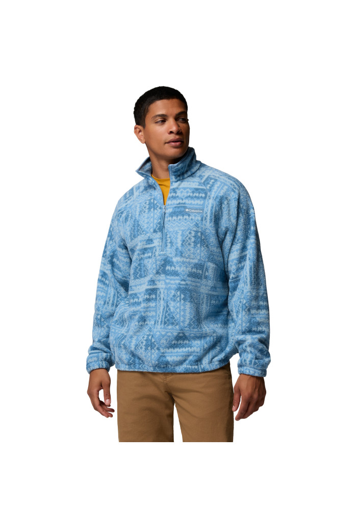 Columbia Timber Crest MTR Printed Half Zip Ανδρικό Sherpa Fleece | tokatlis.gr