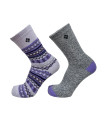 Columbia Γυναικείες Κάλτσες Sleet Stripes Mist-Grey