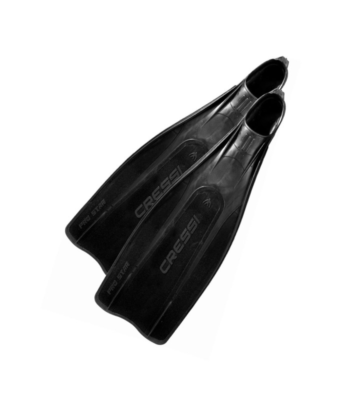 Cressi Pro Star Black Fins - Πέδιλα  - tokatlis.gr