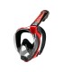 Cressi Duke Full Face Mask Black / Red - tokatlis.gr