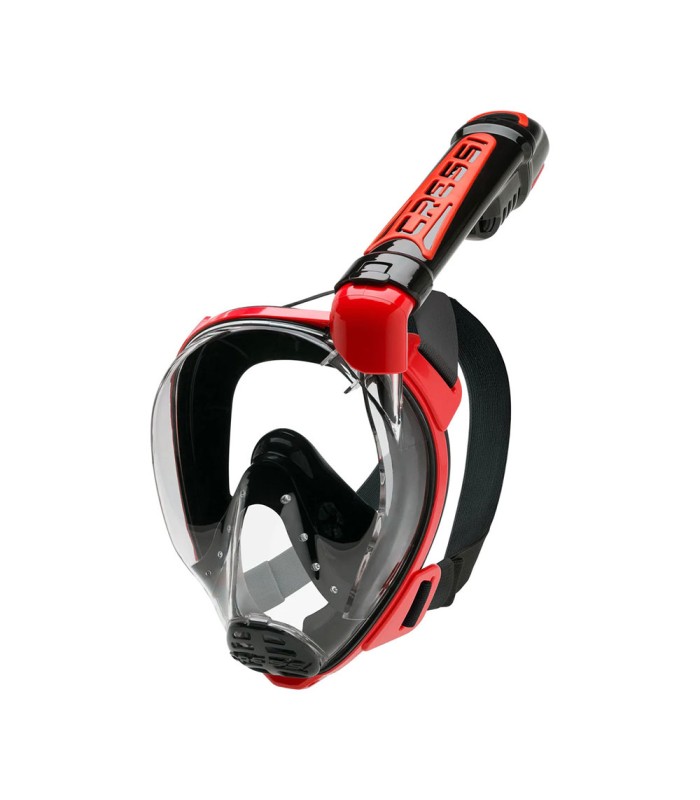 Cressi Duke Full Face Mask Black / Red - tokatlis.gr