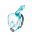 Cressi Duke Full Face Mask Clear / Aquamarine - M/L